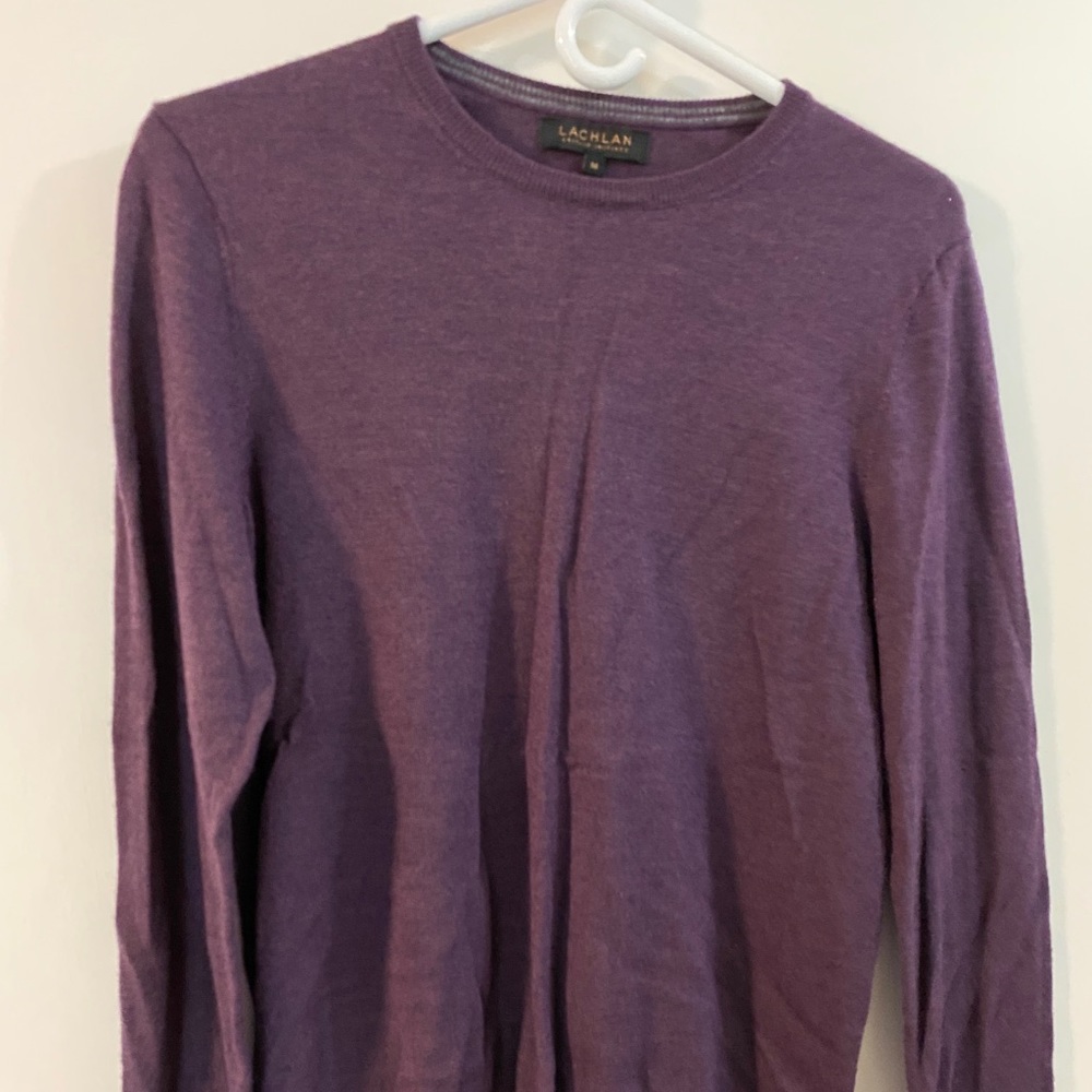 Lachan Medium Purple Sweater - SUPER SOFT